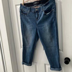 Torrid Bombshell Skinny cropped jeans